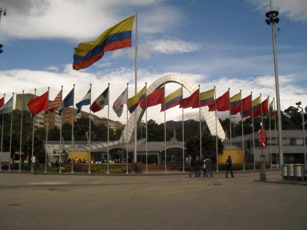 Entrada principal de Corferias